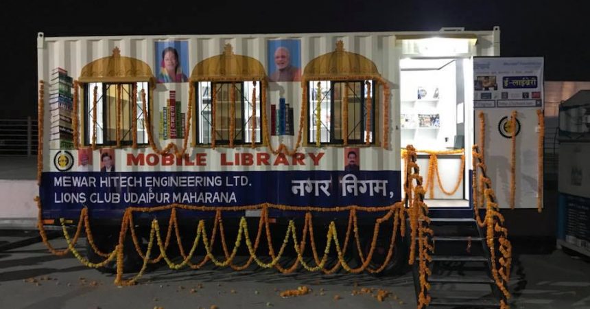 Mobile library Udaipur