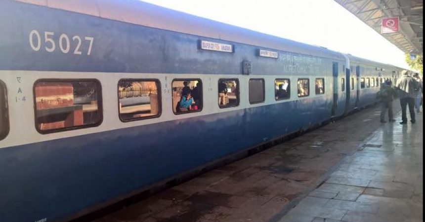 Train Udaipur to mysore